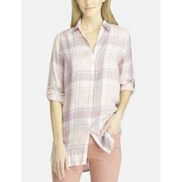 Lauren Ralph Lauren Tops - NWT Lauren Ralph Lauren Rolled Tab Sleeve Shirt L
